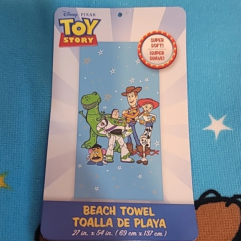 Disney Pixar Toy Story Super Soft Absorbent Beach Towel 27